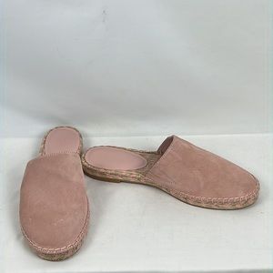 GAP Geniune Leather Pink Suede Slides